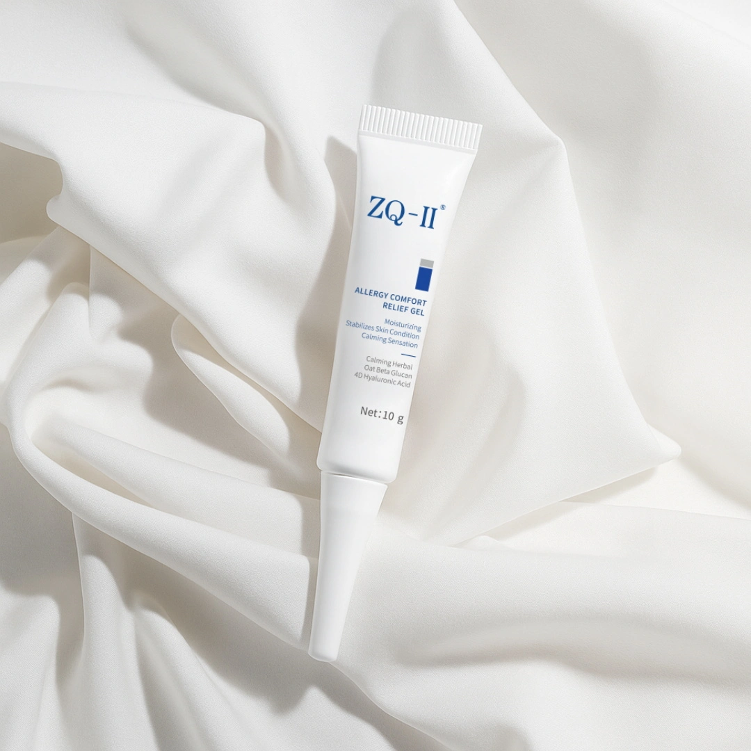 Meringankan kulit sensitif & dermatitis musiman dengan gel relief kenyamanan alergi ZQ-II