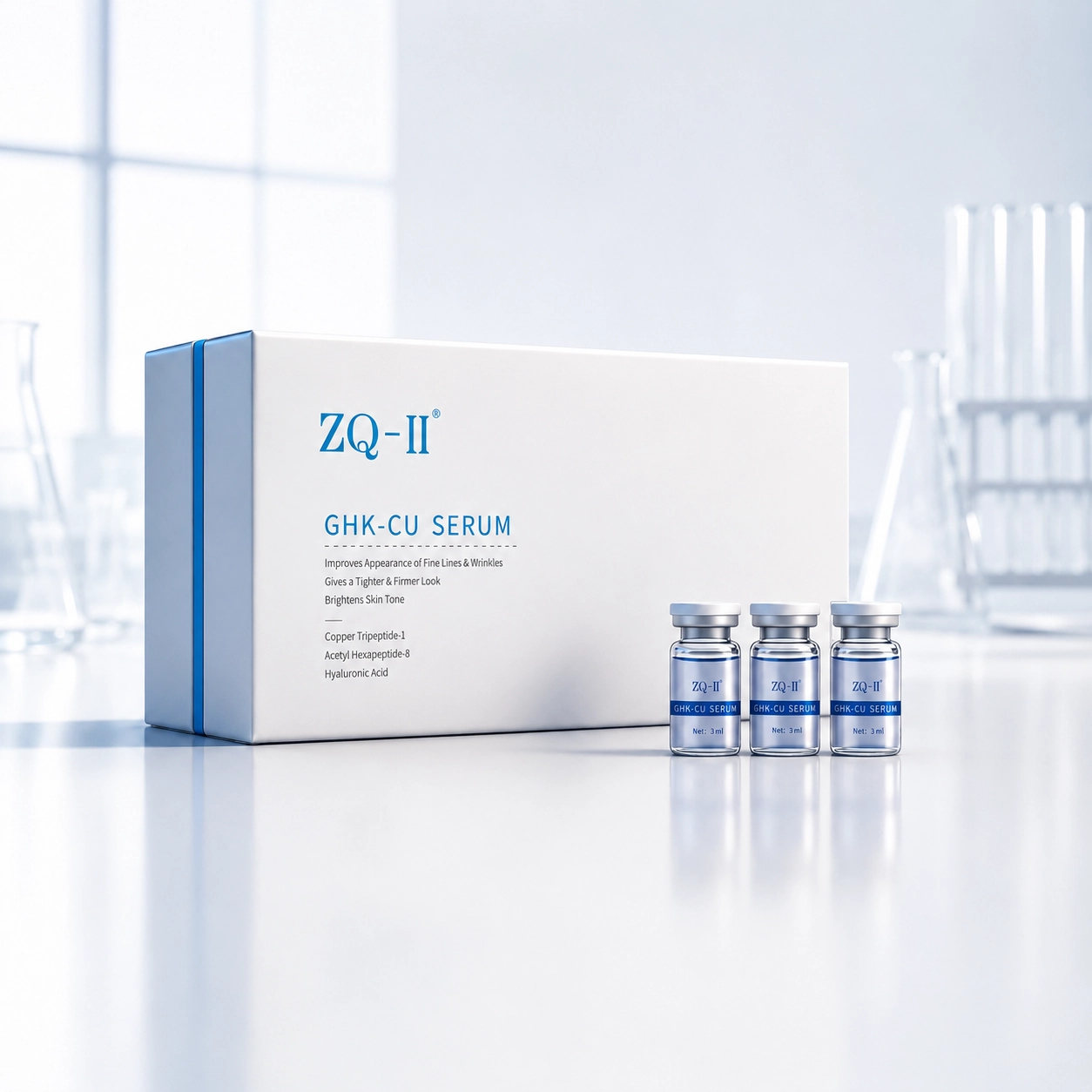 Serum Peptida Tembaga GHK-Cu Terbaik untuk Regenerasi Kulit