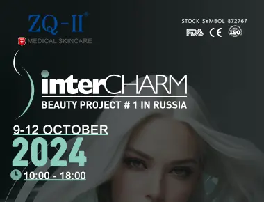 ZQ-II bersinar di Intercharm Moscow 2024: sebuah karya yang sukses dari inovasi perawatan kulit
